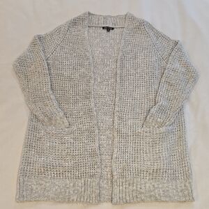 Pink Clover Heathered Gray Women's Cardigan